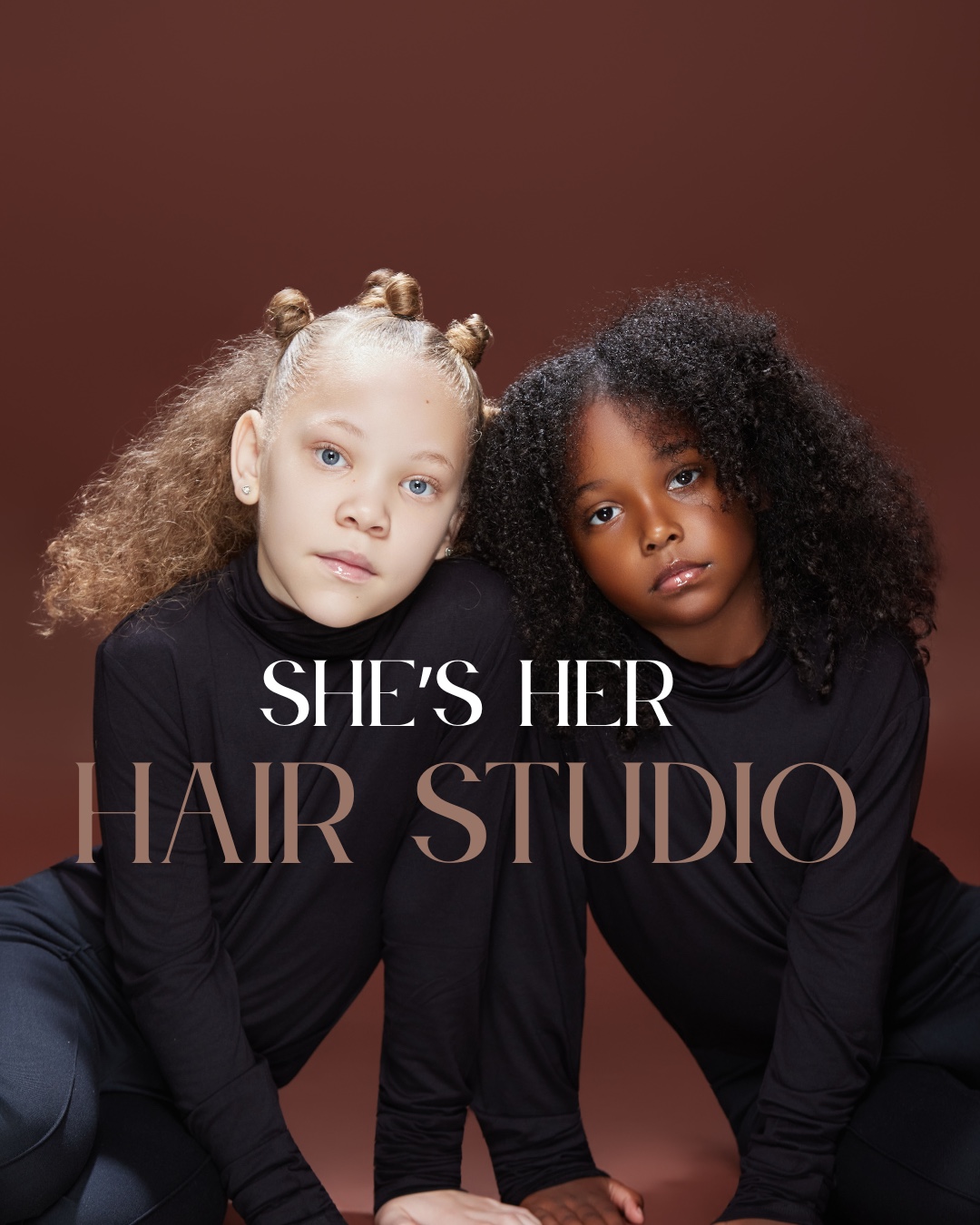 Mini clients featured by She's Her Hair Studio
